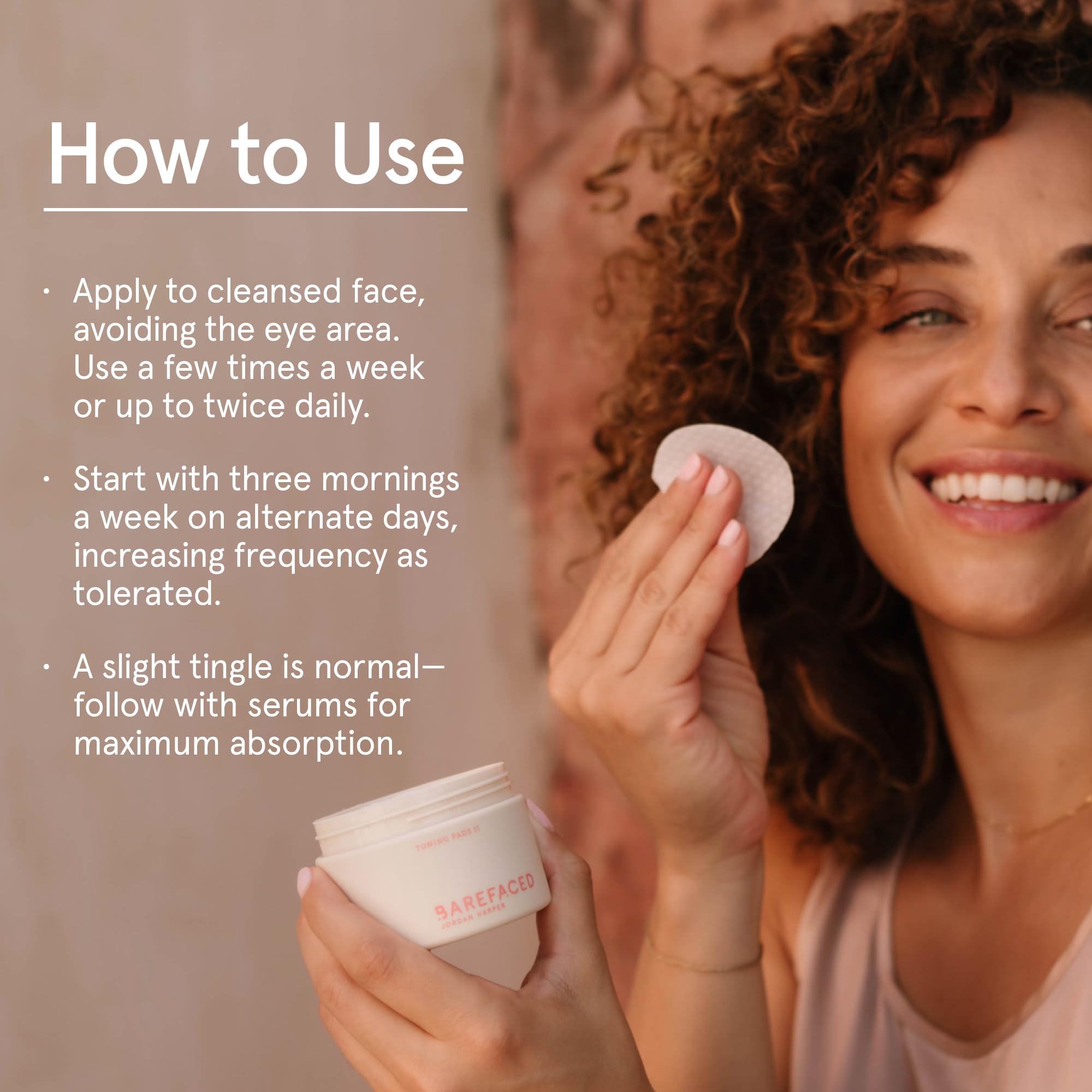 Étiquette Barefaced sur le packaging – impression de fiabilité.