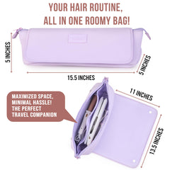 Barefoot Caribou tapis-resistance-chaleur-lilas: protection fiable des surfaces