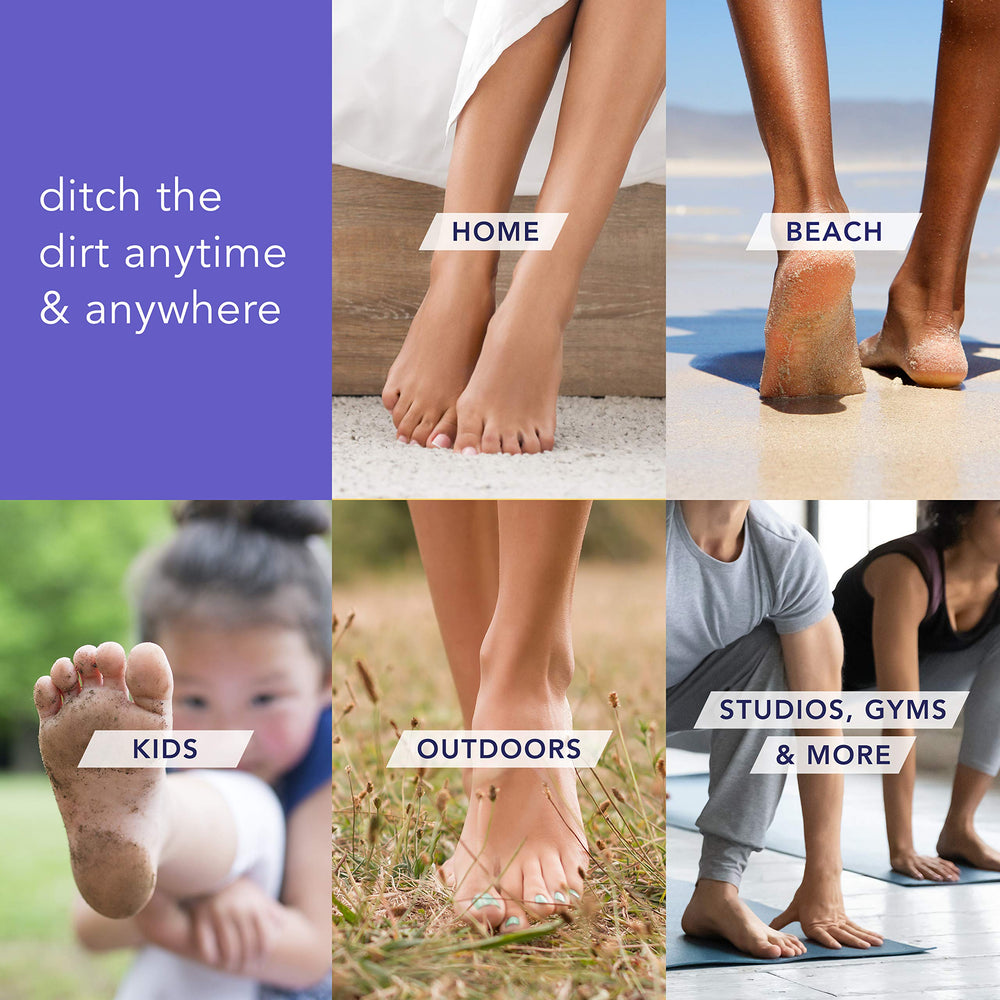 Utilisation rapide des lingettes Barefoot Scientist Clean Slate après l’entraînement.