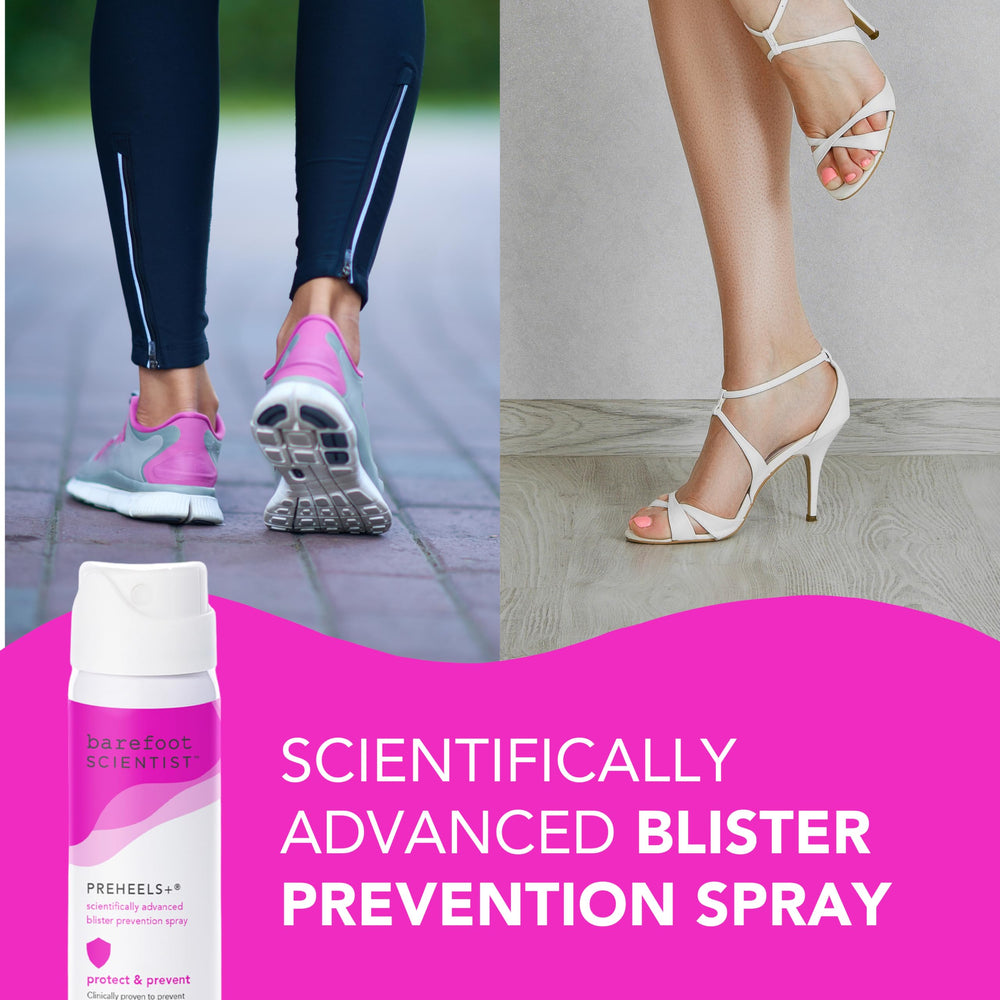 Barefoot Scientist PreHeels+ : barrière invisible sur la peau, protection durable