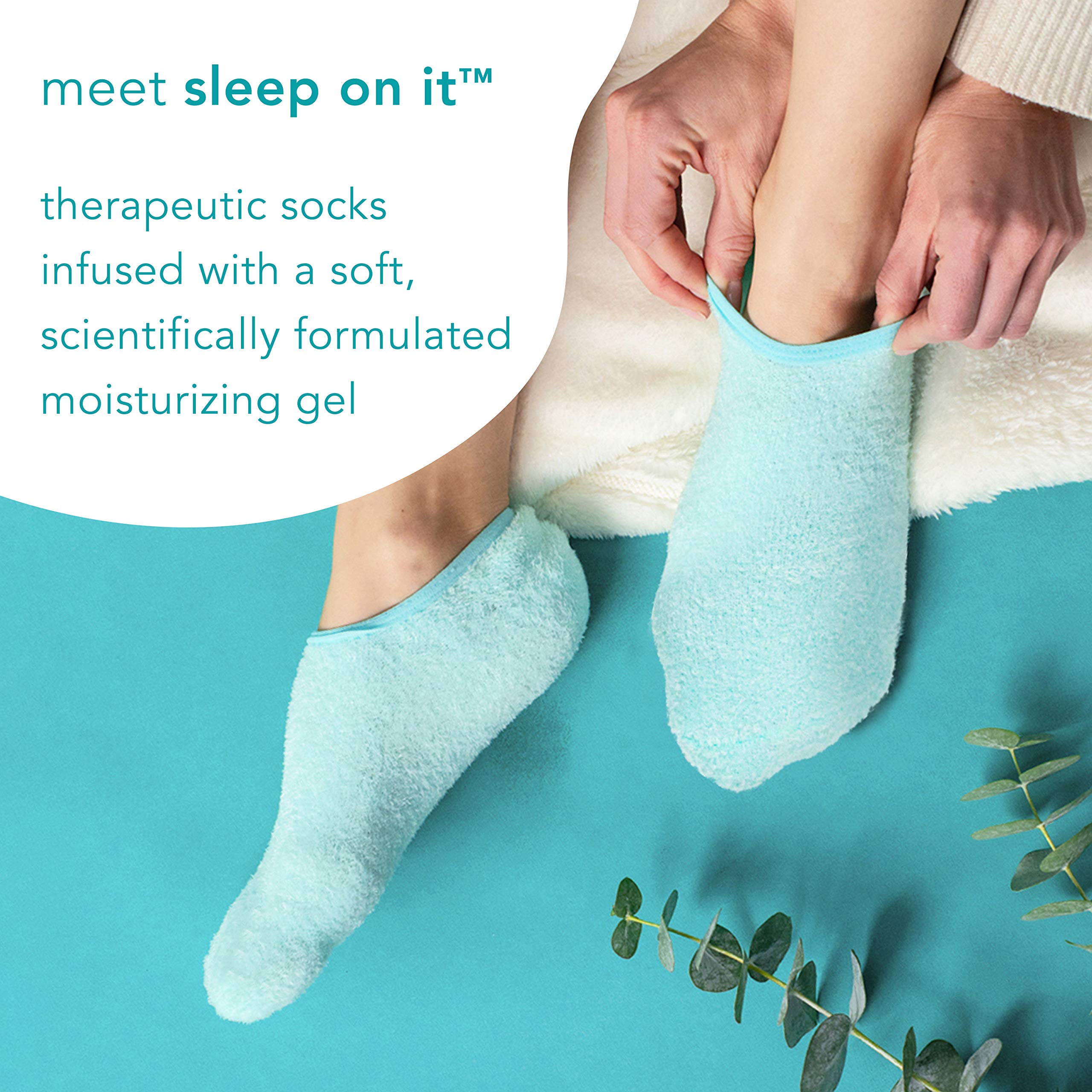 Barefoot Scientist Sleep On It enveloppe gel nourrissant offrant hydratation nocturne.