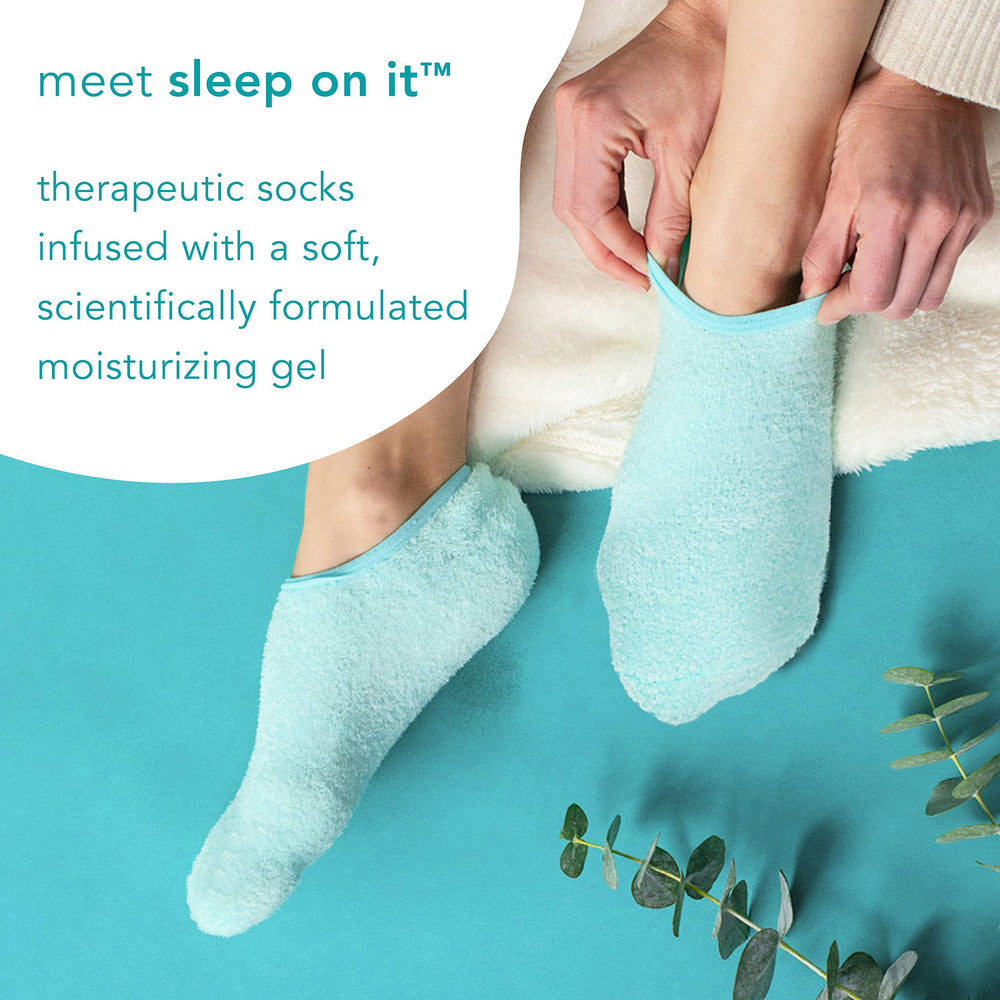 Barefoot Scientist Sleep On It enveloppe gel nourrissant offrant hydratation nocturne.