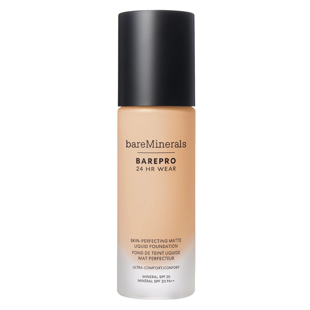 Bareminerals BarePro 24H flacon-matte : fini naturel et longue tenue.