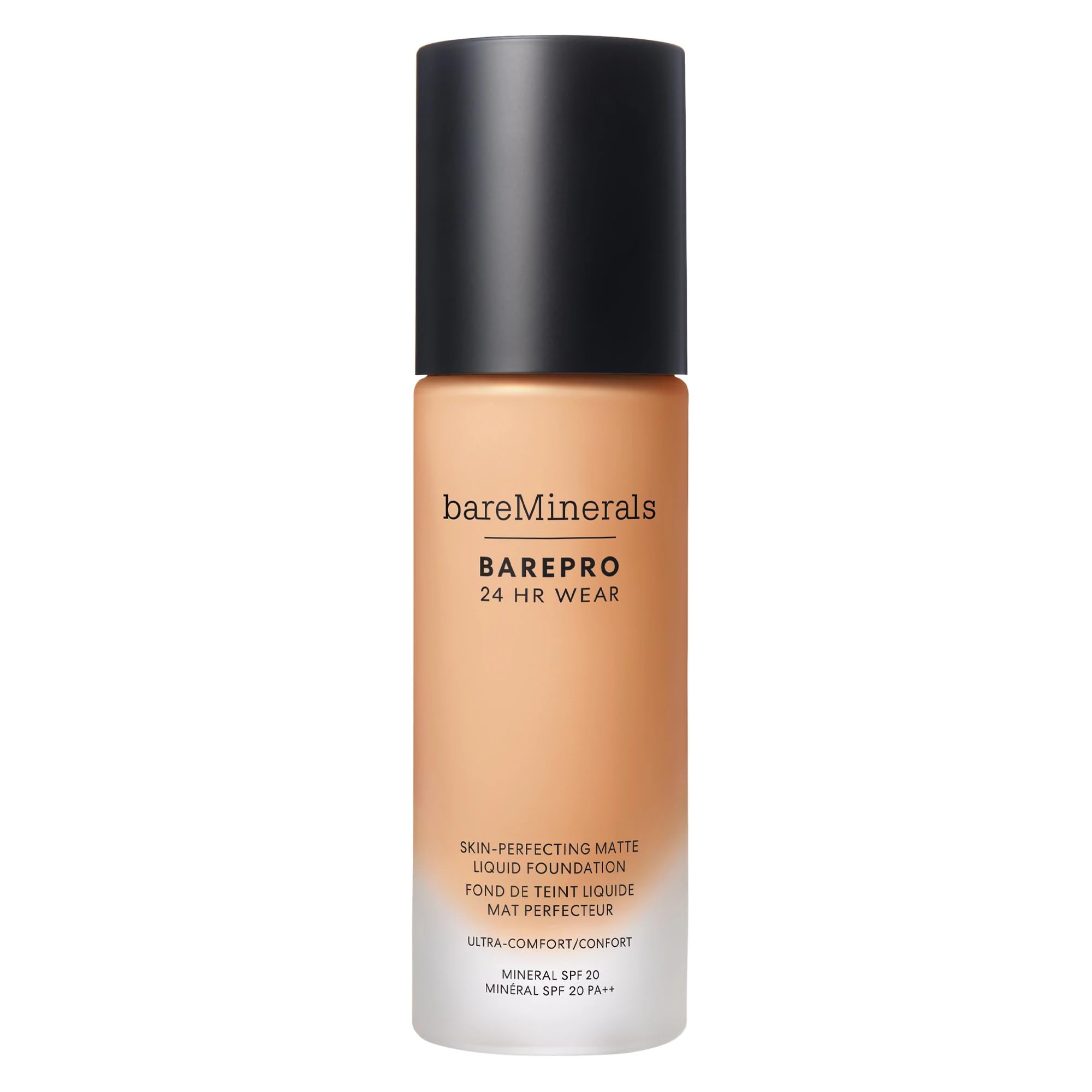 BareMinerals Barepro 24HR, bouteille-matte: tenue longue durée et fini naturel.