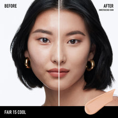 Bareminerals Barepro 24HR : pigments minéraux absorbants pour une couvrance respirante.