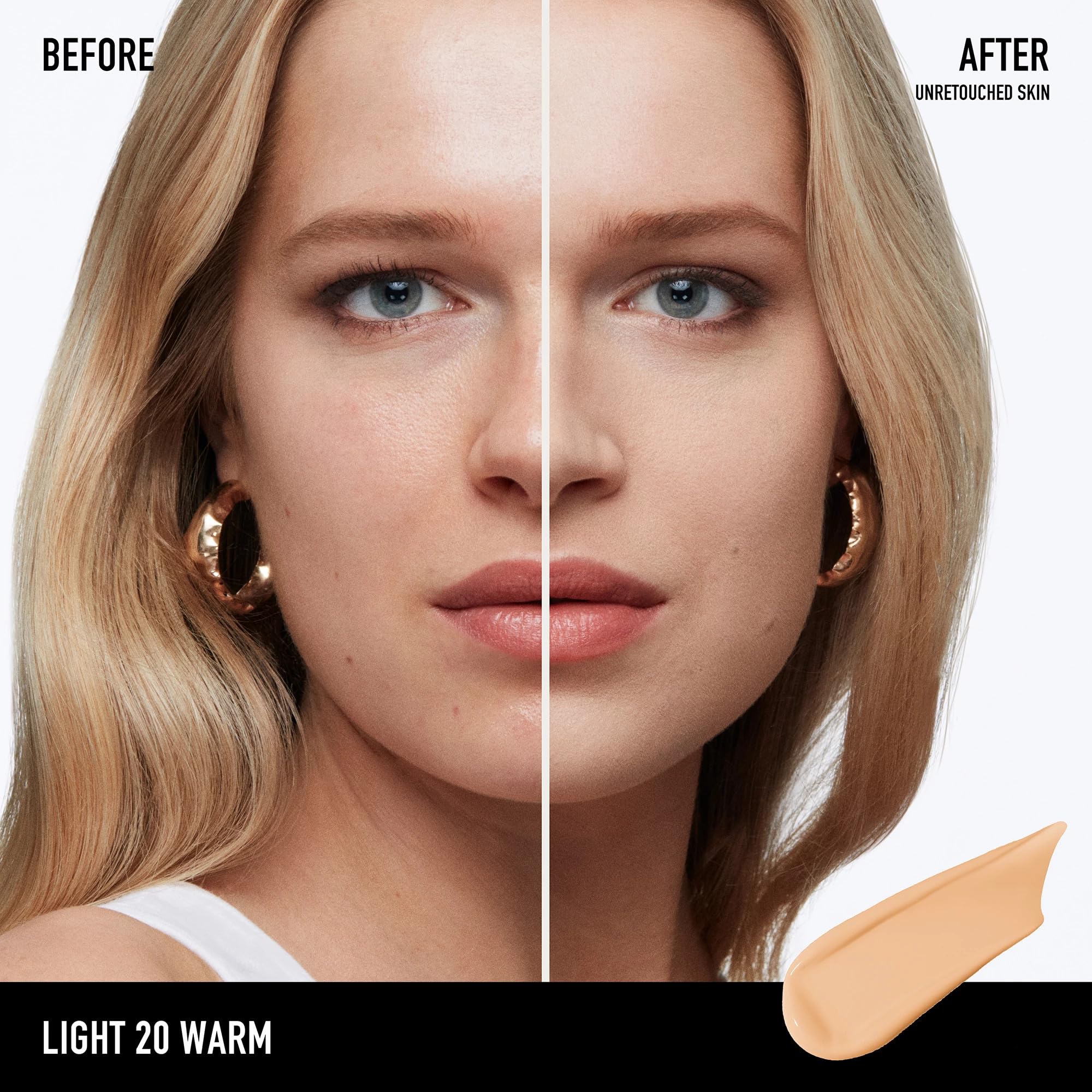 Bareminerals Barepro 24HR, application efficace protège du soleil grâce au SPF 20.