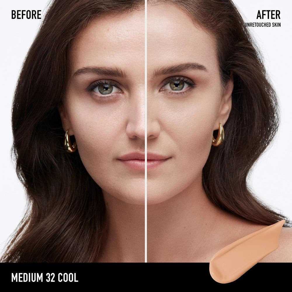 Protection SPF20 avec oxyde de zinc dans BarePro pour peau protégée.