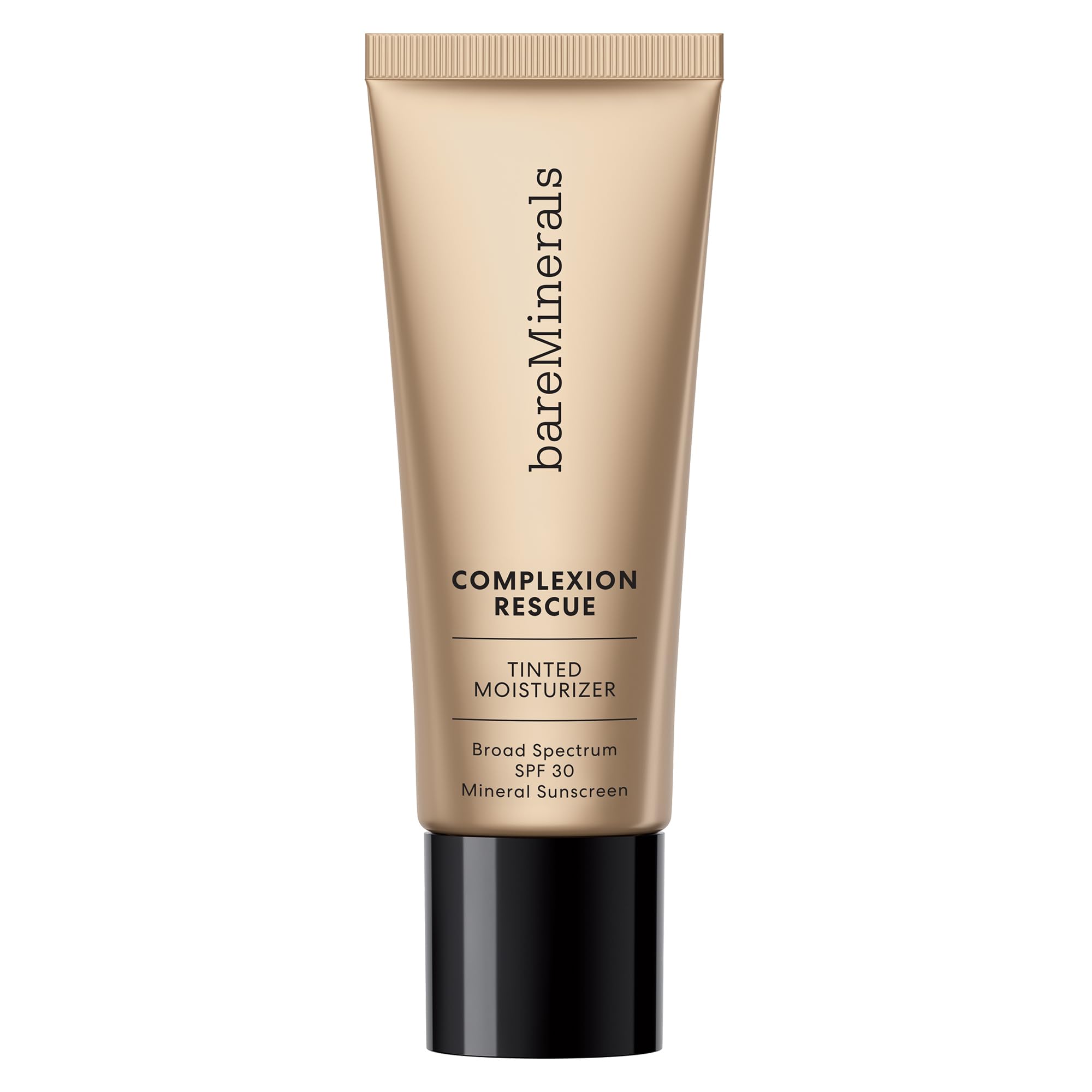 bareMinerals Complexion Rescue SPF30 bouteille visible, hydratation durable et protection minérale.