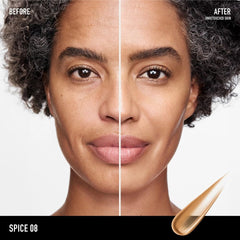BareMinerals Complexion Rescue teinte Spice 08 rend le teint naturel et lumineux.