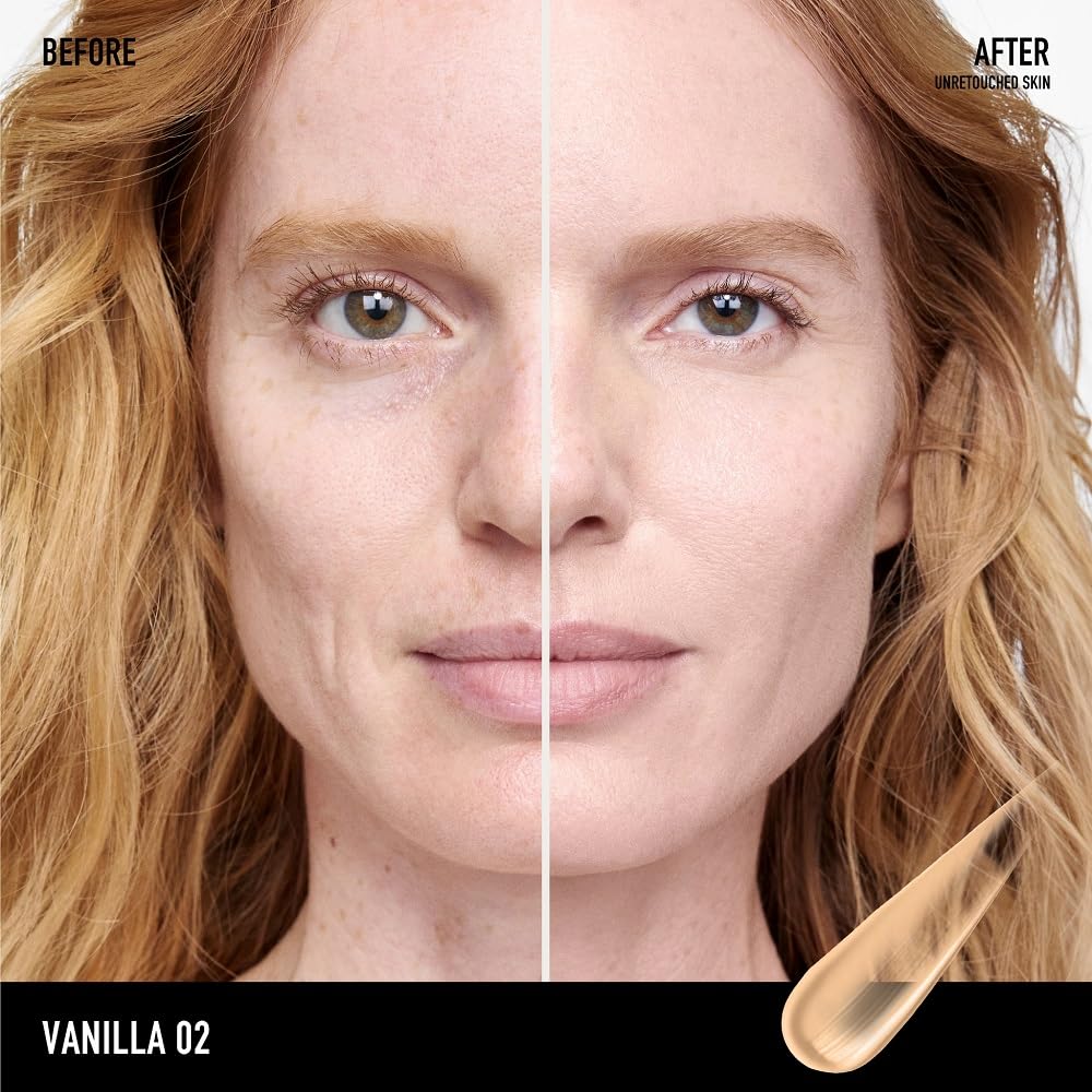 La teinte Vanille02 de BareMinerals Complexion Rescue pour couvrance légère naturelle.