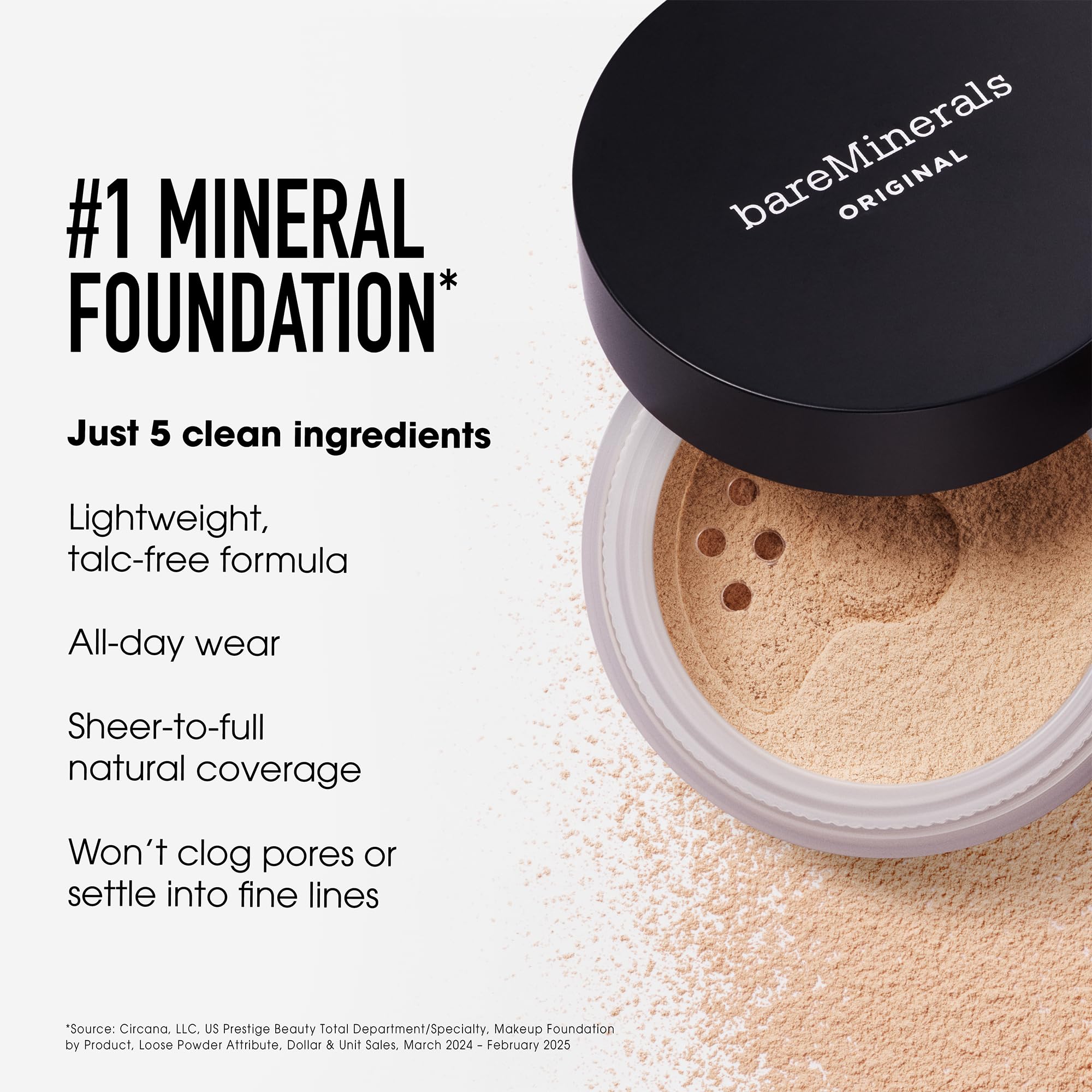 bareMinerals Deluxe Original Couverture Progressive teint modulable.