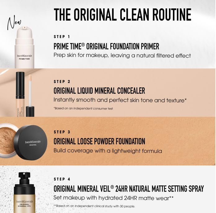 formule végan sans cruauté bareMinerals respectueuse de la peau