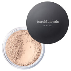 bareMinerals fond de teint minéral fini mat SPF15, application fluide pour peau lumineuse