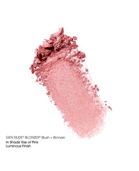 bareMinerals Gen Nude Blonzer, application-naturelle, permet un éclat rosé sur les pommettes.