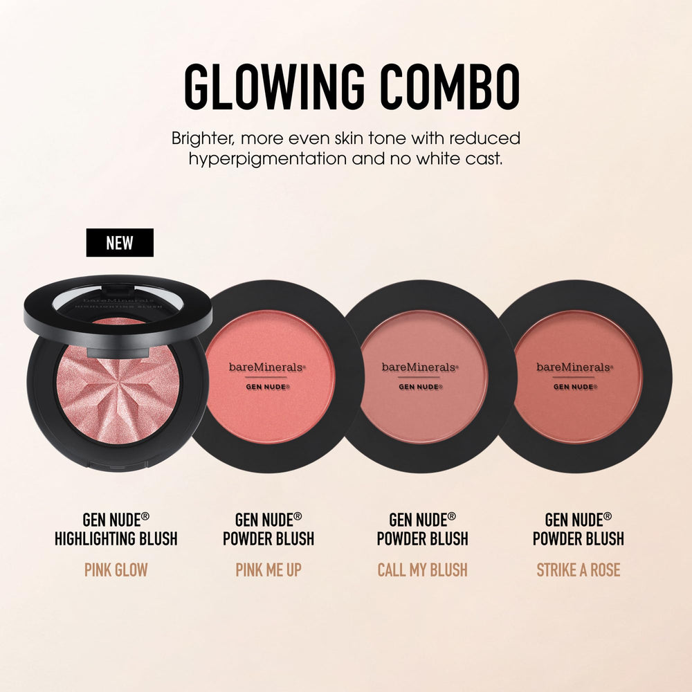bareMinerals Gen Nude Enlumineur-Blush utilisation paupières et yeux lumineux