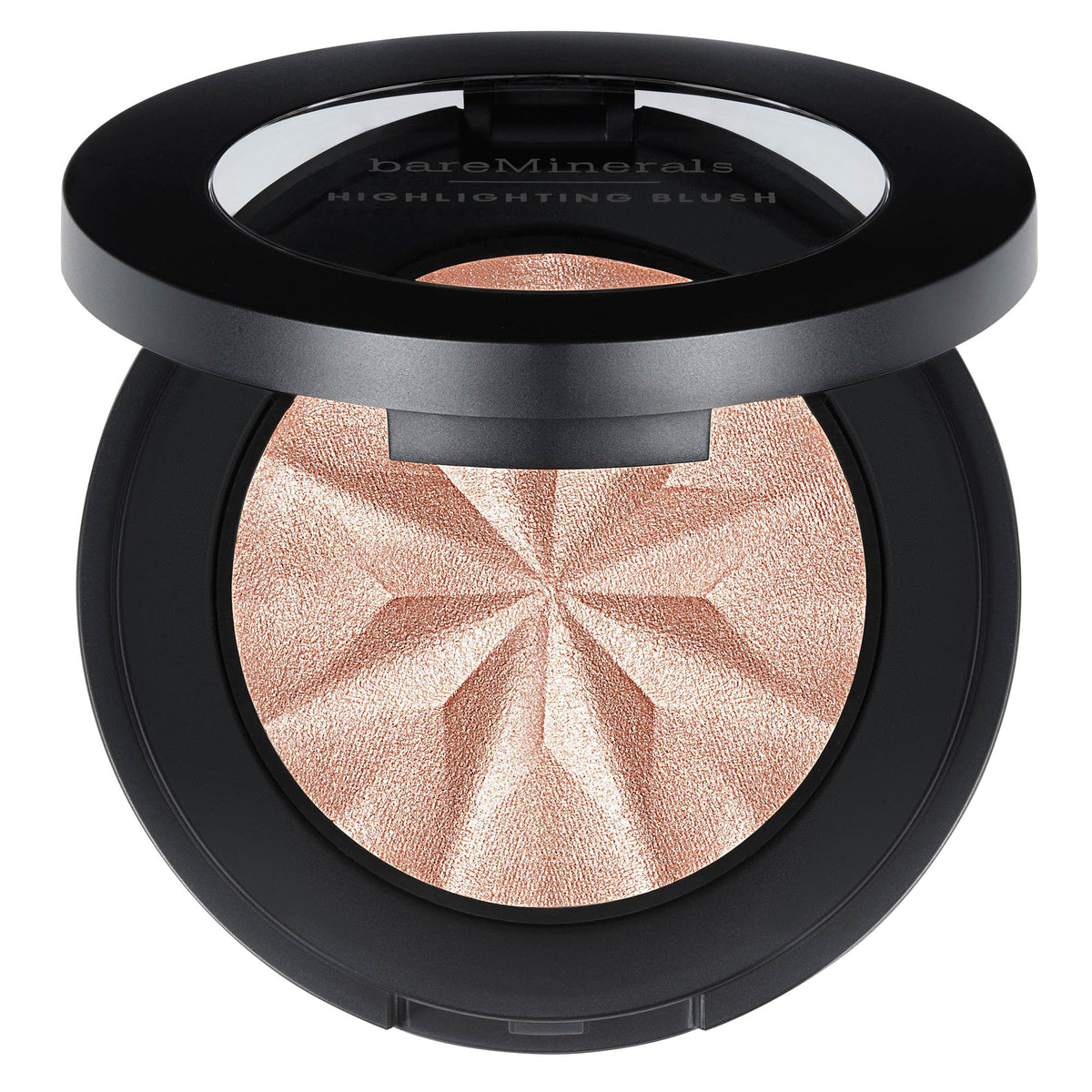 bareMinerals Gen Nude Highlighting Blush Opal Glow emballage chic et éclat naturel.