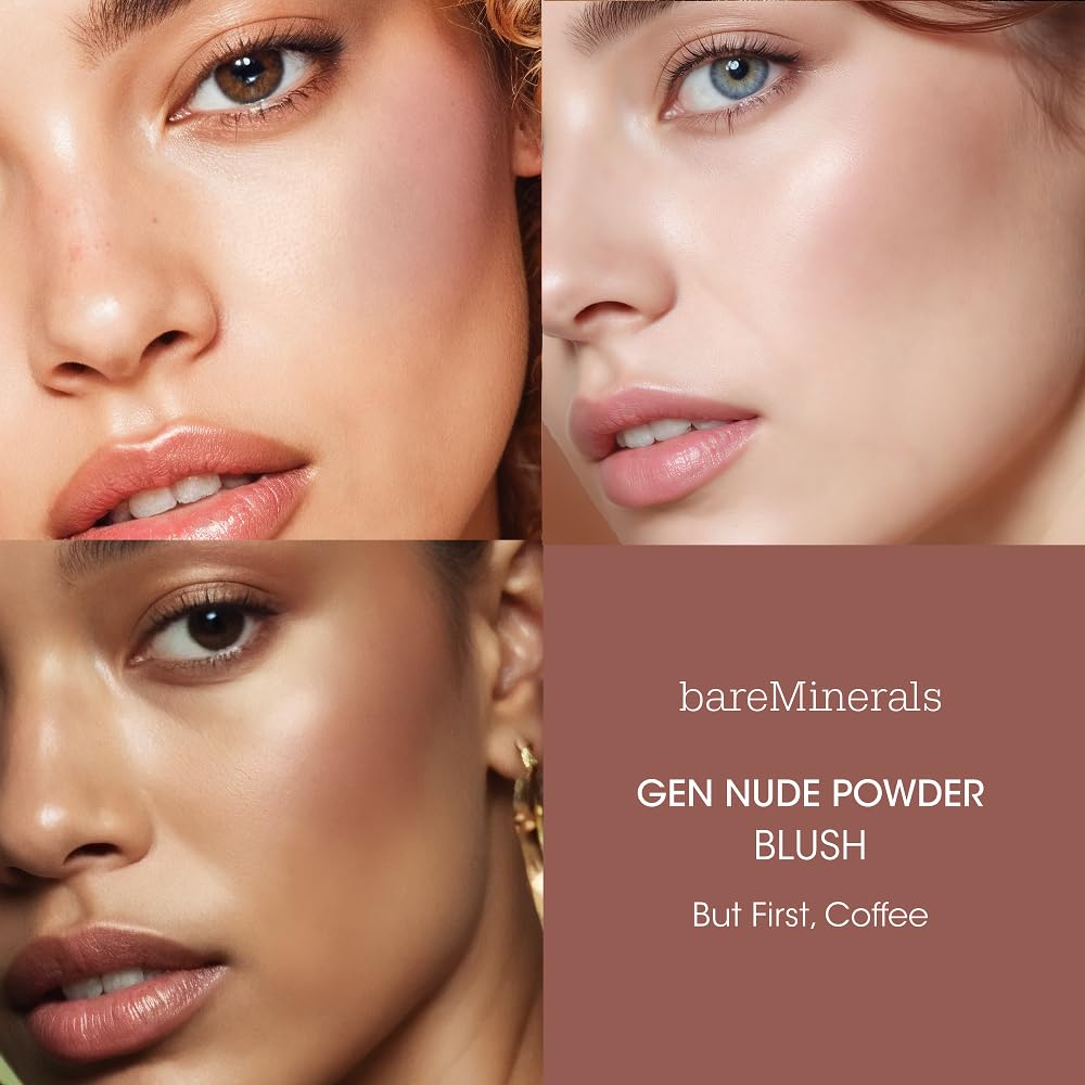 bareMinerals Gen Nude rouge en poudre teinte mais-dabord-cafe pour un éclat naturel