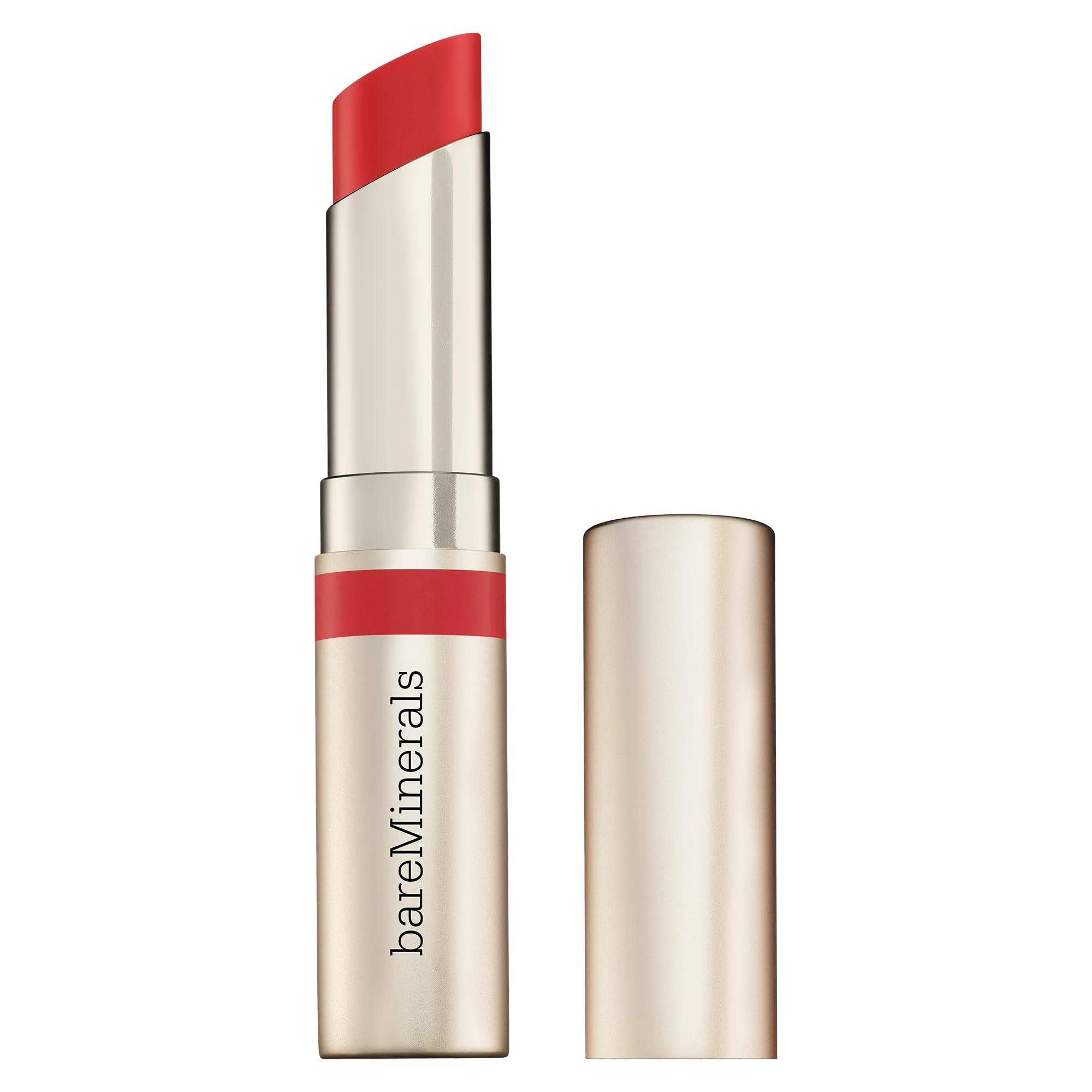 BareMinerals Dewy Lip Gloss-Balm aperçu produit avec couleur subtile et éclat naturel.