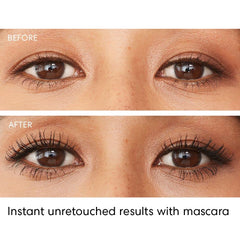 bareMinerals mascara-serum végétal et peptides renforcent les cils au fil du temps.