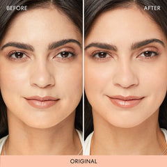 bareminerals mineral veil application zone t avec pinceau pour correction légère et durable