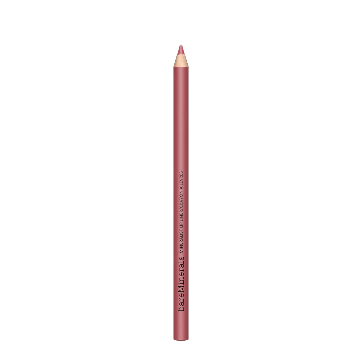 BareMinerals Mineralist Crayon contour lèvres – emballage éco-responsable et pratique.