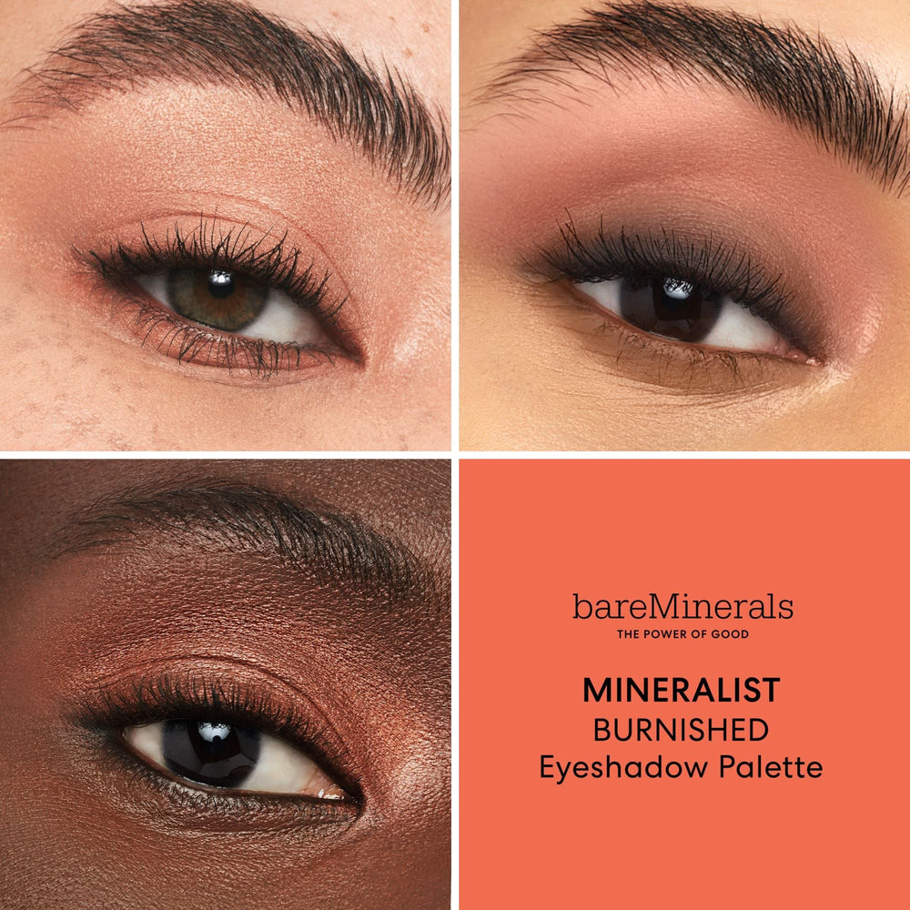 Texture crème Burnished - fini soyeux qui se fond sur la paupière