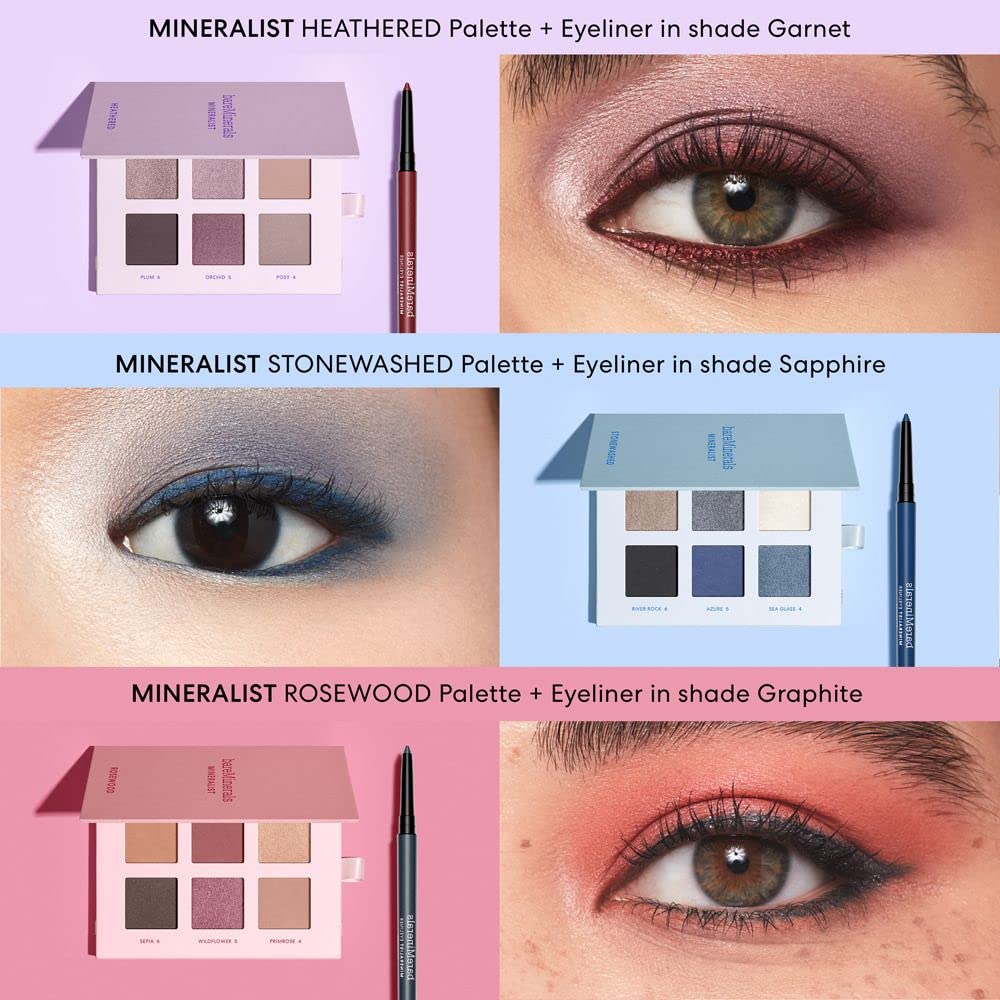 BareMinerals Mineralist Durable Topaz – sécurisé pour la ligne d'eau et porteurs de lentilles.
