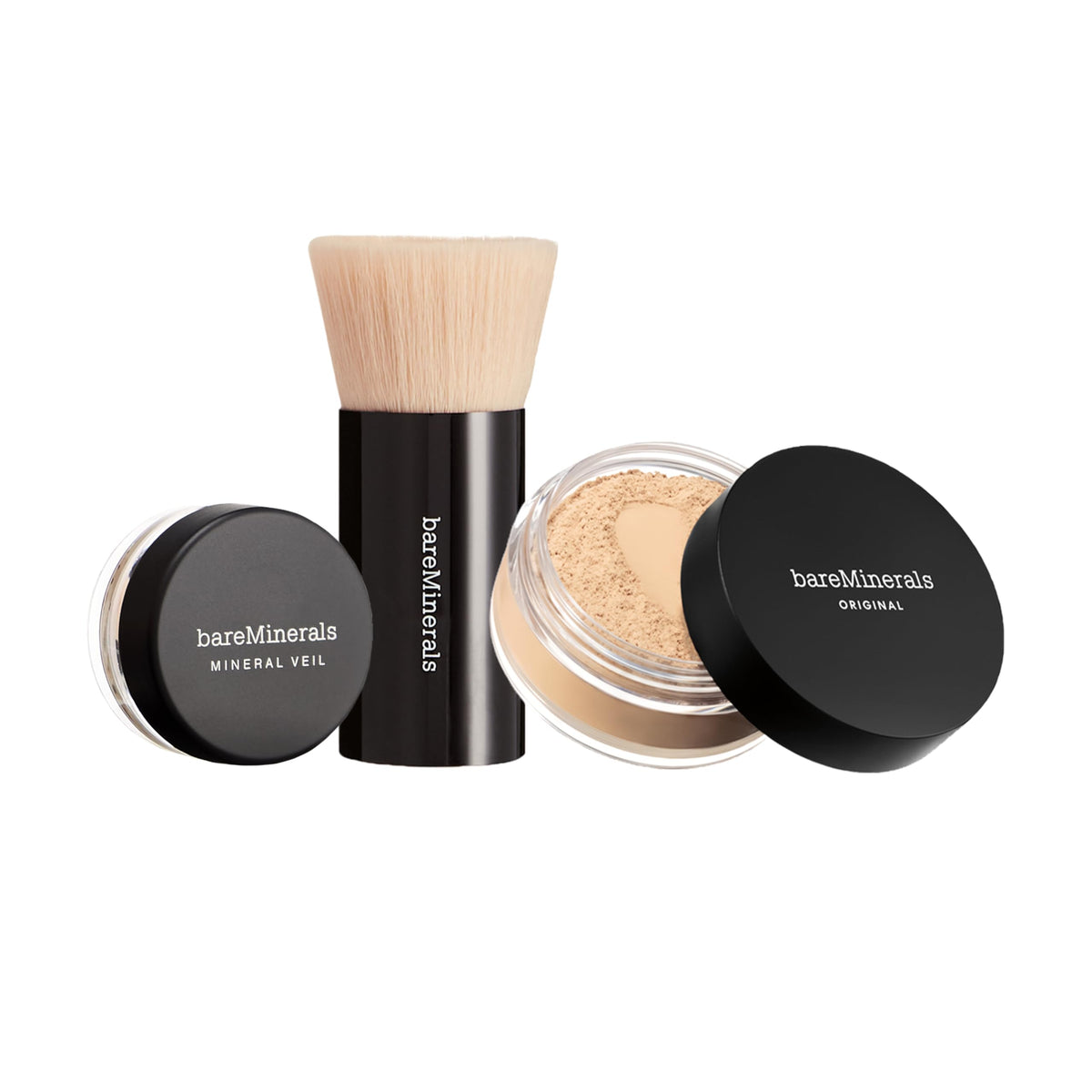 bareMinerals fond de teint minéral SPF 15, couvrance naturelle et fini lumineux.