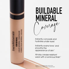 bareMinerals Correcteur Liquide Original brillance du regard pour un effet frais.