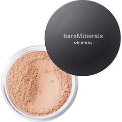 bareMinerals Original Poudre libre SPF 15 dans flacon, protection légère et fini naturel.