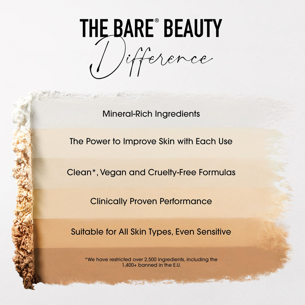 BareMinerals pinceau applicateur doux, application précise