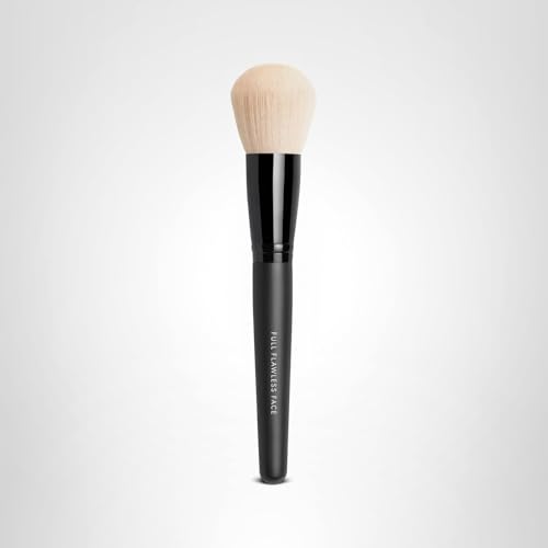bareminerals pinceau visage végane sans cruauté, application précise de la poudre de finition