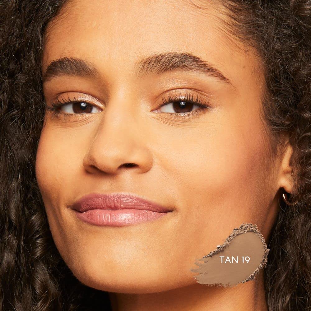 bareMinerals Poudre Libre Original SPF15 teinte Tan19 application précise et couvrance modulable.