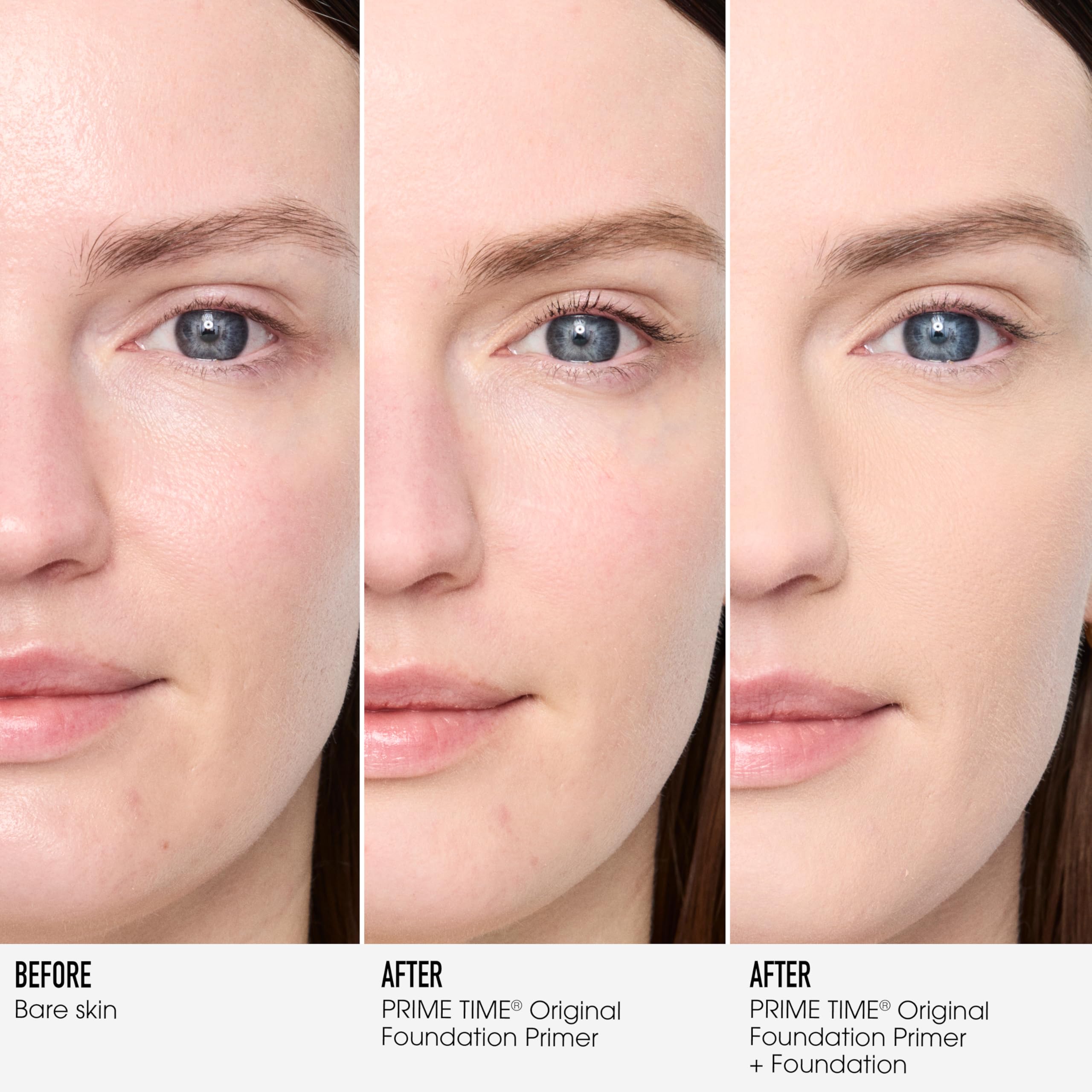 BareMinerals Prébase Originale sur peau, fini lisse et naturel