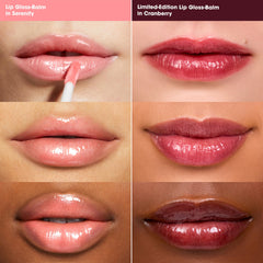 bareMinerals Mineralist baume-brillant-serenite texture soyeuse pour lèvres nourries