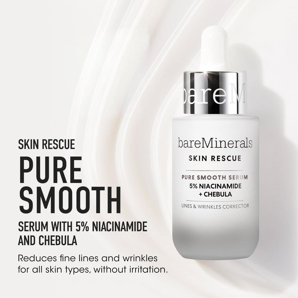 BareMinerals Skin Rescue Sérum – bouteille: accès rapide à une routine efficace.
