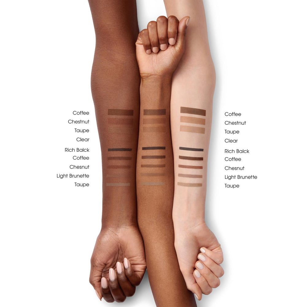 bareminerals soin nourrissant argan-panthenol nourrit les sourcils pour une apparence plus dense.
