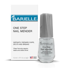 BARIELLE One Step Nail Mender – bouteille clair, base réparatrice et hydratante.