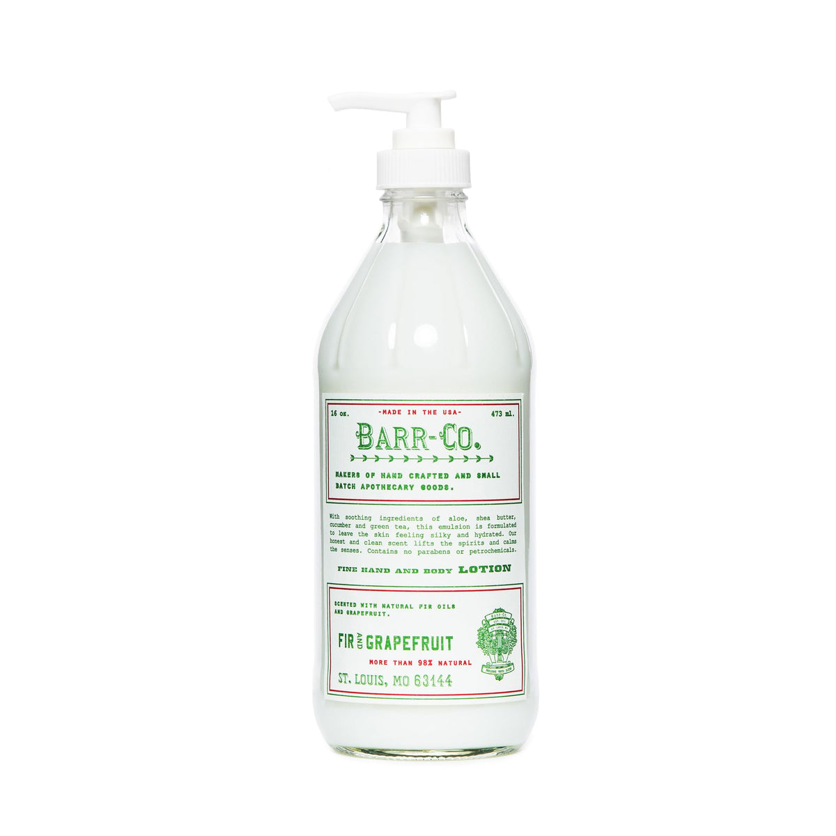 Lotion BARR-CO Karité Forêt-Citrus: parfum vivifiant et hydratation durable.