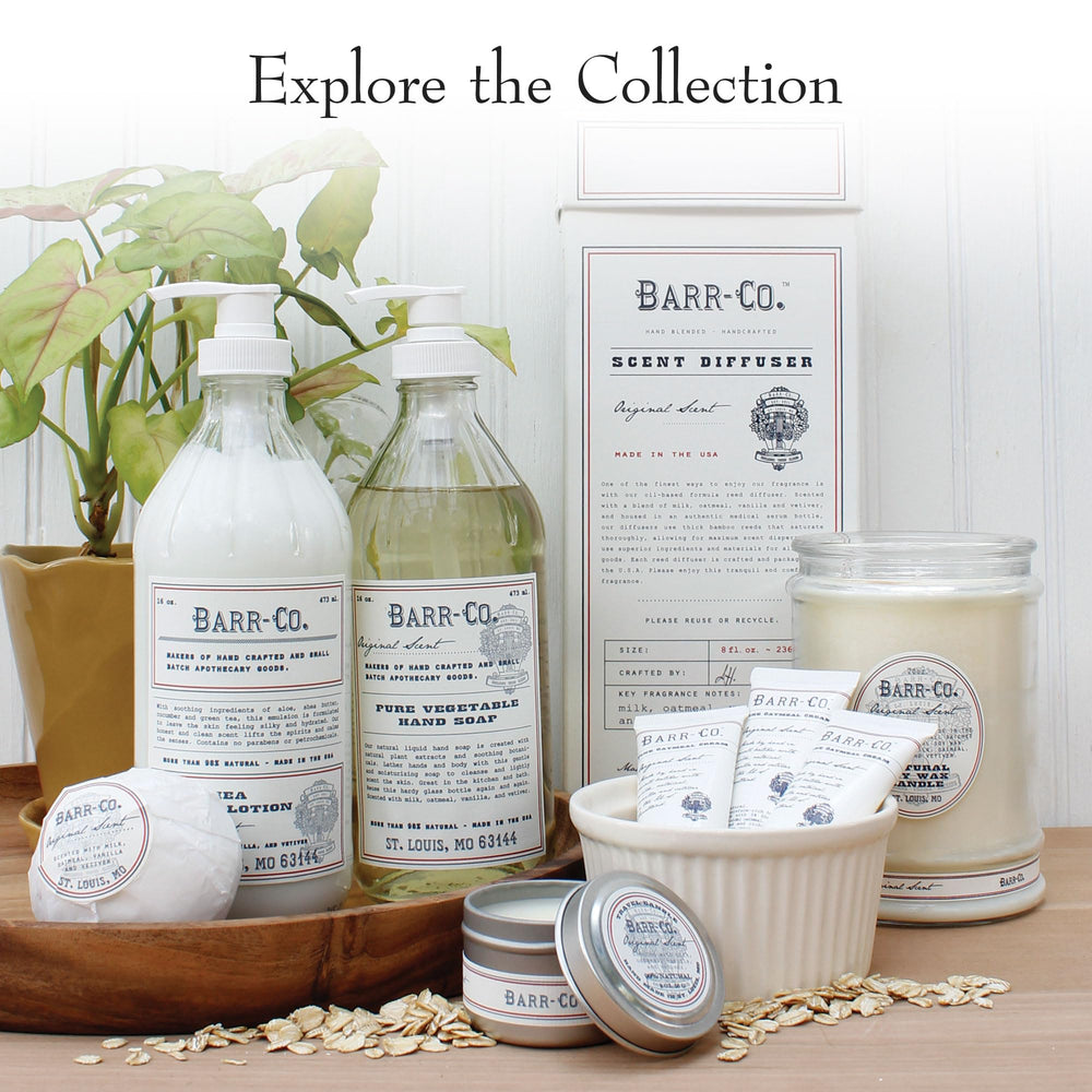 Utilisation quotidienne Barr-Co Original pour peau douce après la douche.