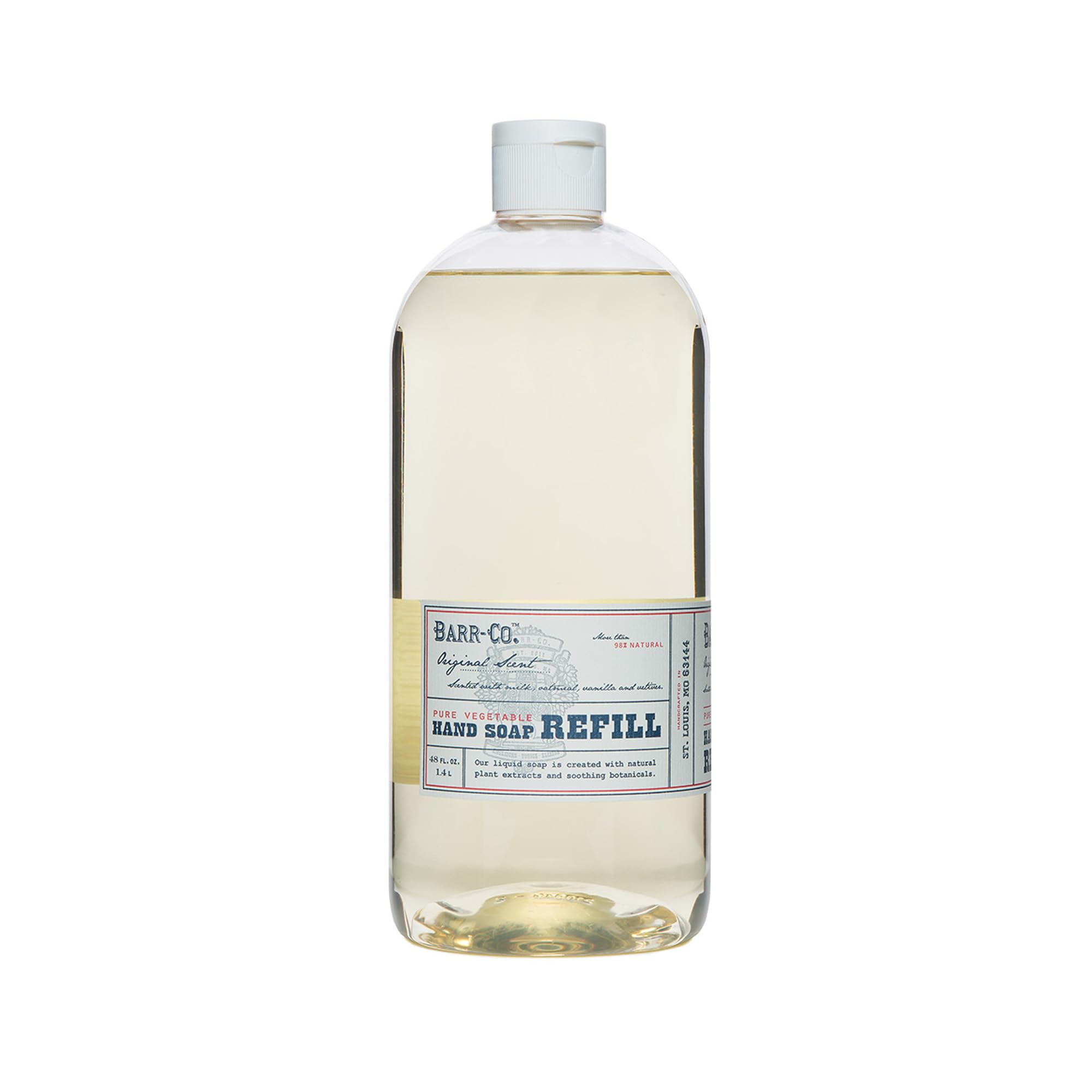 Barr-CO Recharge savonk mains avoine vanille vétiver, parfum apaisant et hydratant