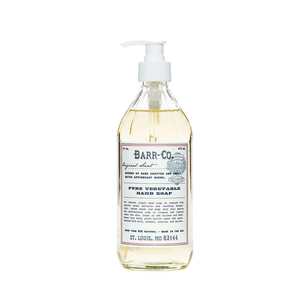 Savon Barr-CO: bouteille affichant avoine et vanille pour hydratation douce.