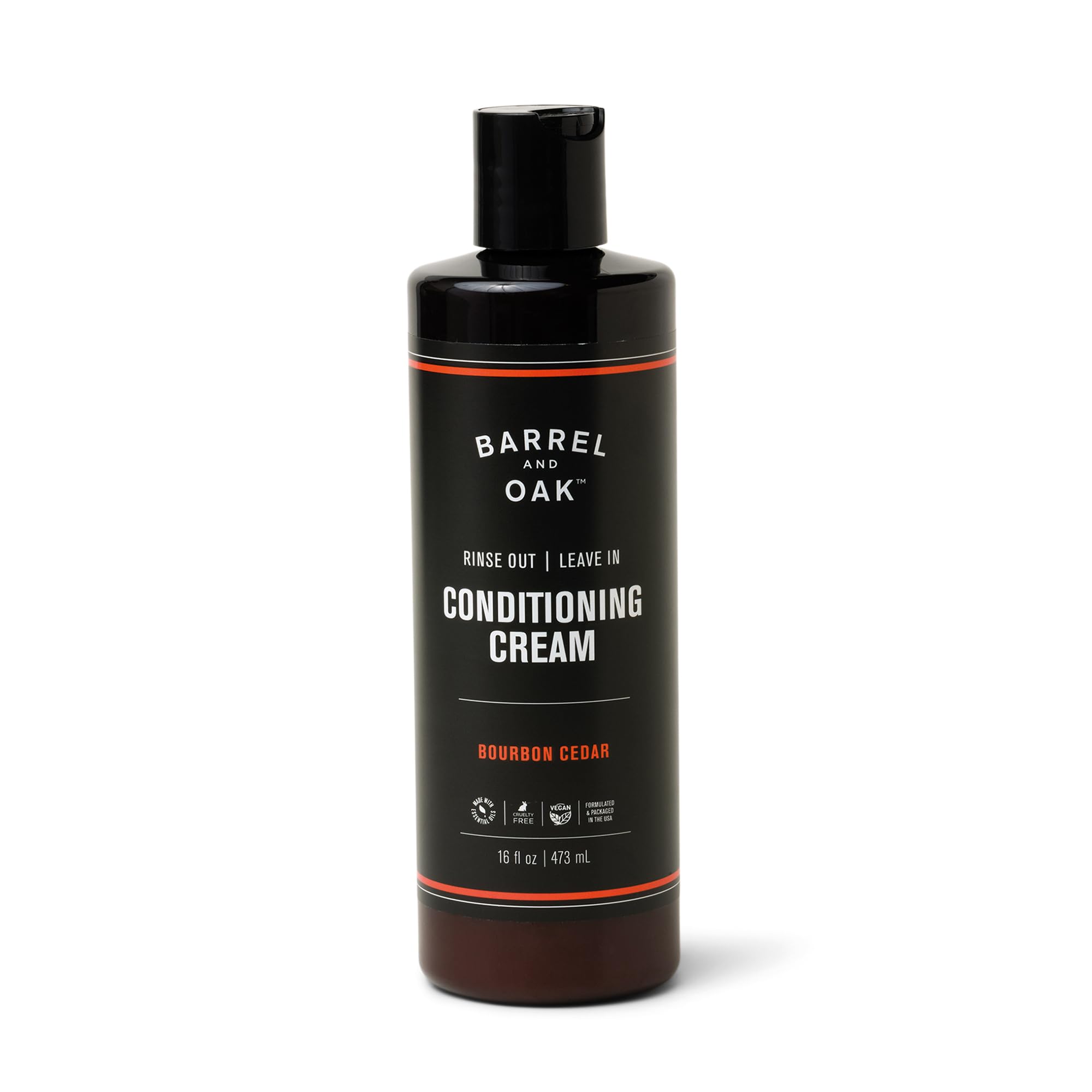 Barrel et Oak - Bouteille soin cheveux sans rinage pour hydratation rapide.