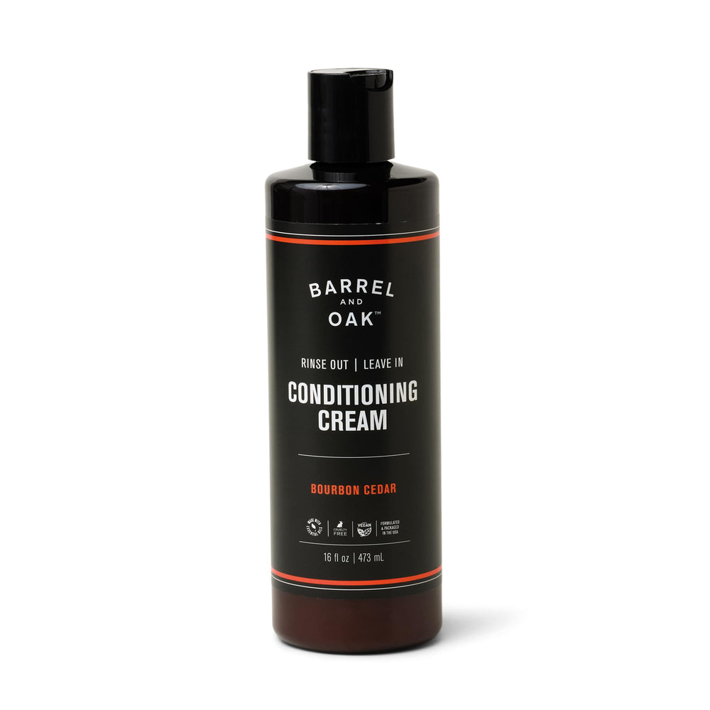 Barrel et Oak - Bouteille soin cheveux sans rinage pour hydratation rapide.