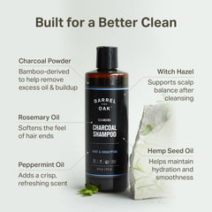 Barrel & Oak extraits-botanique menthe eucalyptus : sensation purifiante et vivifiante.