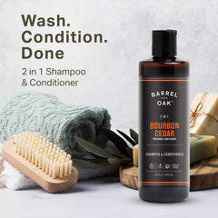 Barrel & Oak witch hazel close-up shows scalp cleansing and refreshed feel.