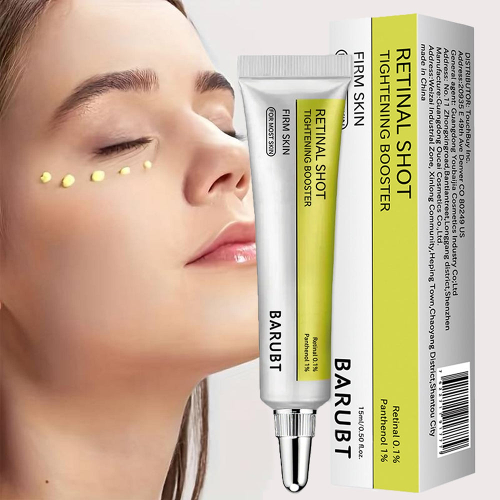 BARUBT serum retinal-shot promouvant une absorption rapide sans fini gras.