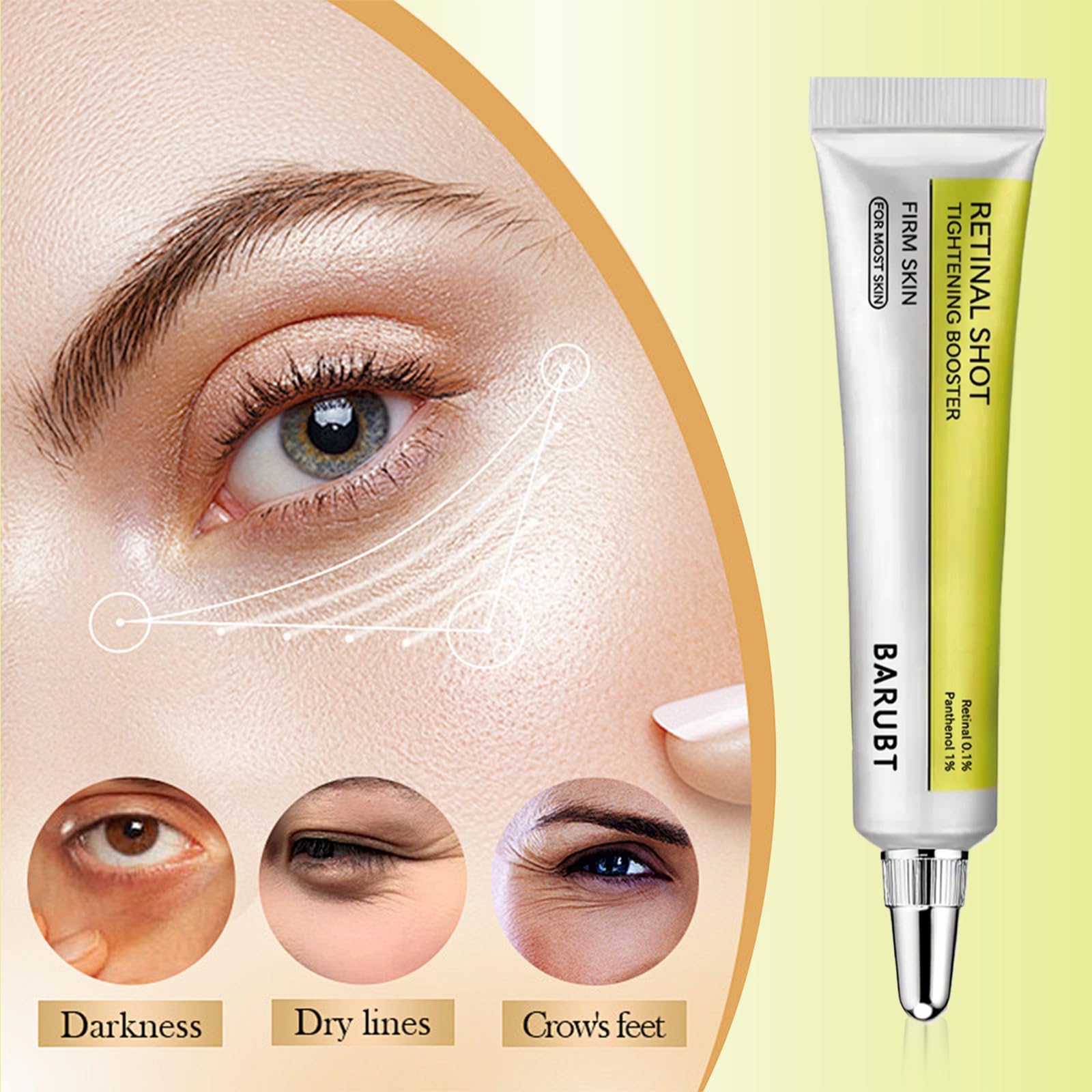BARUBT application nocturne, routine de soin ciblant les pores et les ridules.