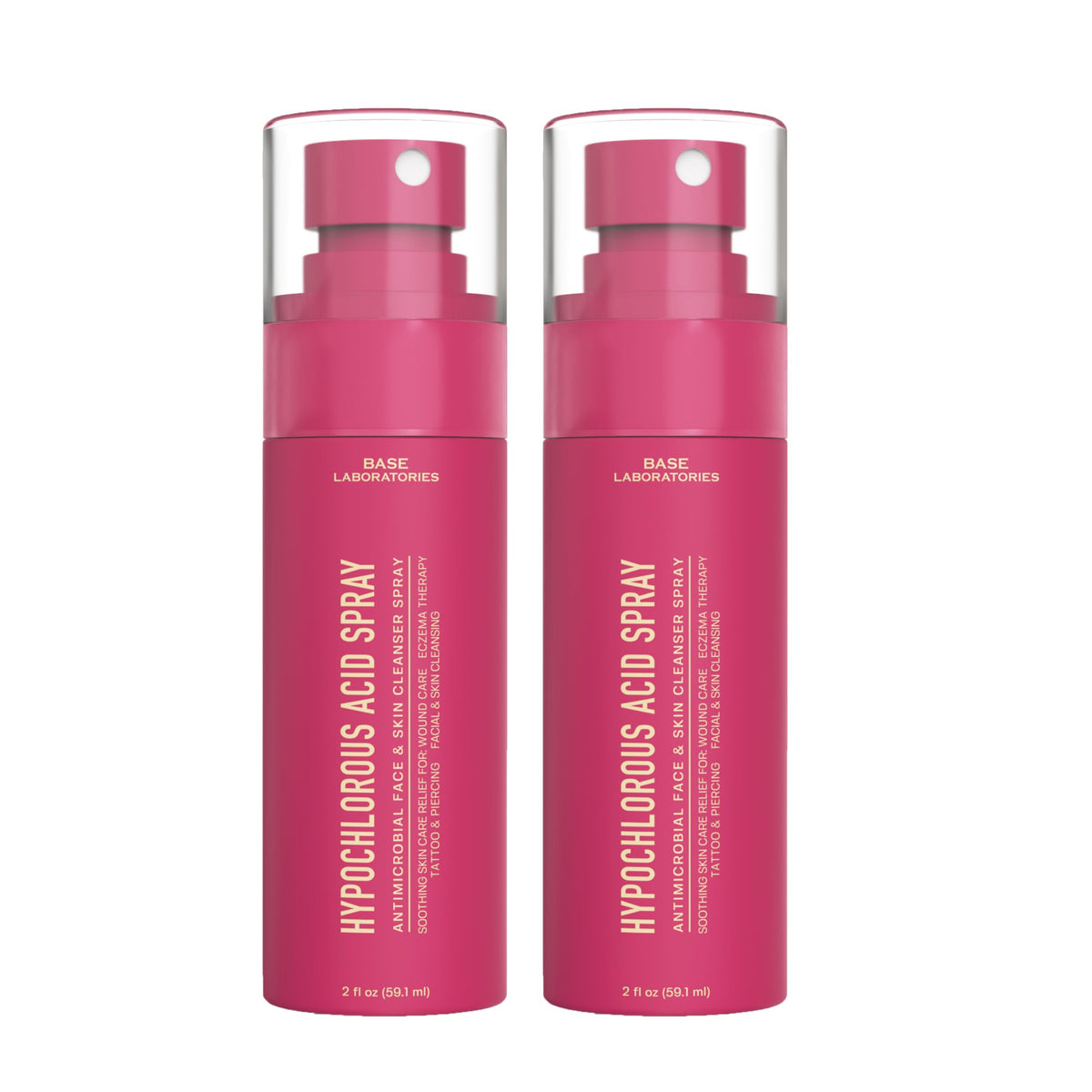 BASE LABORATORIES acide hypochloreux spray visage voyage: nettoyage en douceur