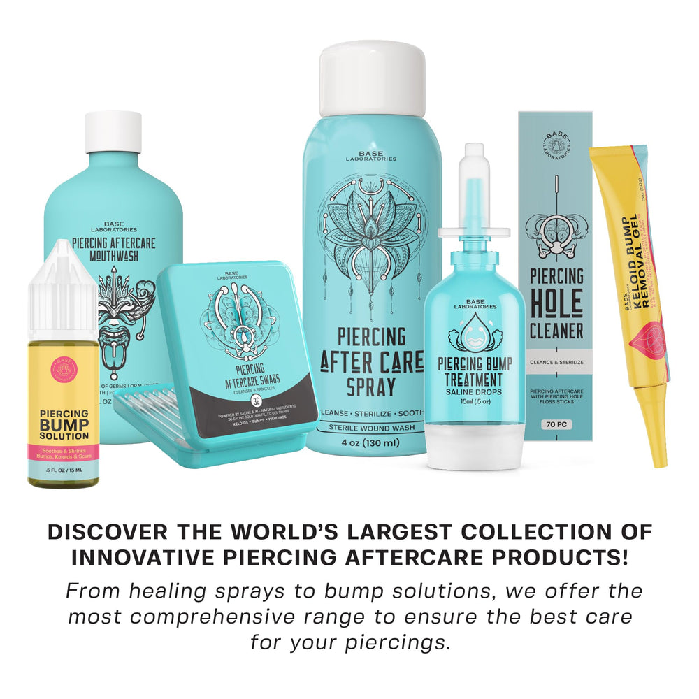 BASE LABORATORIES – Petit flacon compact 0,5 oz, pratique en voyage.